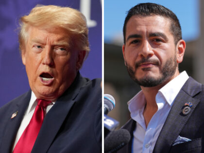 Donald Trump and Abdul El-Sayed AP Photo/Mark Schiefelbein, AP Photo/Julia Demaree Nikhinson