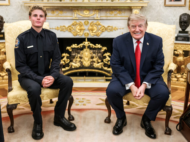 Trump Meets with Lifeguard Who Saved Boy in Viral Rescue: ‘A Real Hero’