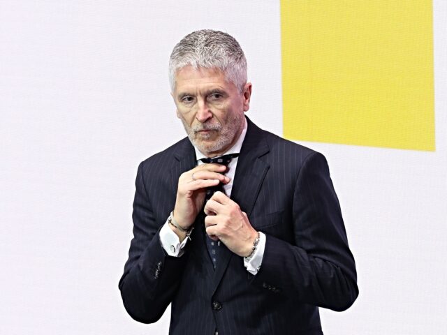 Fernando Grande-Marlaska MADRID, SPAIN - FEBRUARY 19: The Minister of the Interior, Fernando Grande-Marlaska, durin
