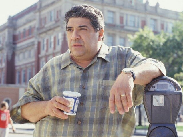 Vincent Pastore guest stars as deli owner Normy Delgado in QUEENS SUPREME, a seriocomic dr