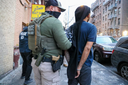 NEW YORK CITY - JANUARY 28: In this handout photo provided by U.S. Immigration and Customs