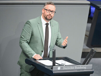 08 July 2025, Berlin: Sebastian Münzenmaier (AfD) speaks in the Bundestag during the budg