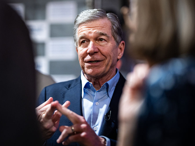 GettyImages-2264199113 Roy Cooper, former governor of North Carolina and Democratic US Senate candidate for North