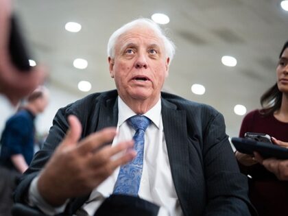 UNITED STATES - MARCH 12: Sen. Jim Justice, R-W.Va., talks with reporters in the U.S. Capi