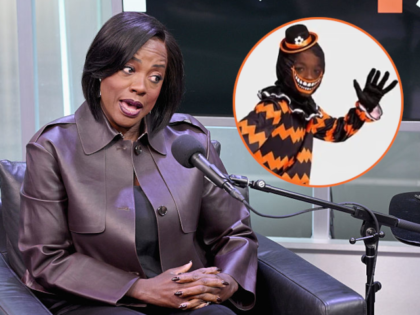 NEW YORK, NEW YORK - MARCH 11: Viola Davis visits the Mike Muse show to discuss the book "