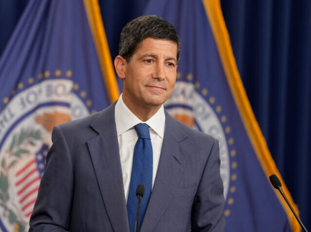 Kevin Warsh, chairman of the US Federal Reserve, during a news conference following a Fede