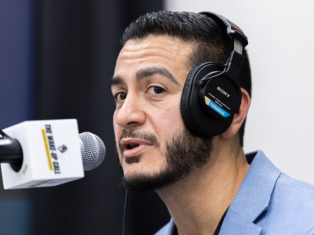 DETROIT, MICHIGAN - AUGUST 01: Democratic Senate candidate Abdul El-Sayed speaks during Dr