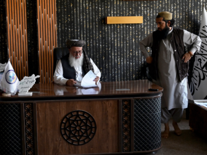 This photograph taken on July 27, 2026 shows Taliban Director of Mines in Badakhshan, Abdu