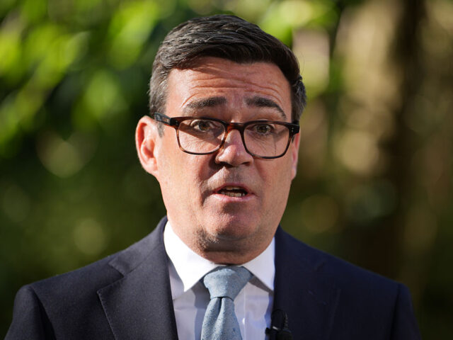 LONDON, ENGLAND - AUGUST 12: Britain's Prime Minister Andy Burnham speaks to the medi