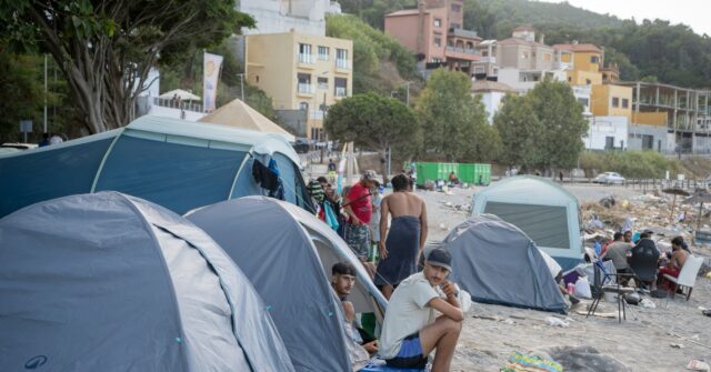 Migrant Tent Encampment Returns as Effort to Clear Ceuta Beach of Illegals Fails