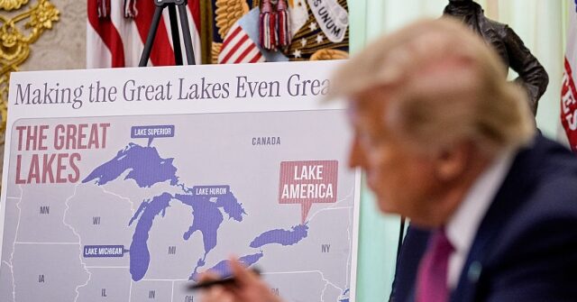 Trump Renames Lake Ontario to ‘Lake America’ in Bold Patriotic Move