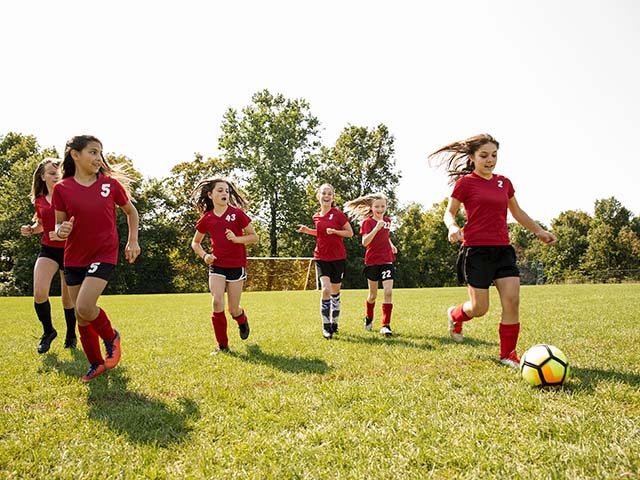 girls soccer park