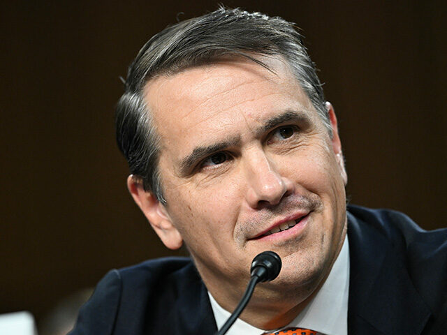 Acting US Attorney General Todd Blanche testifies during a Senate Judiciary Committee hear