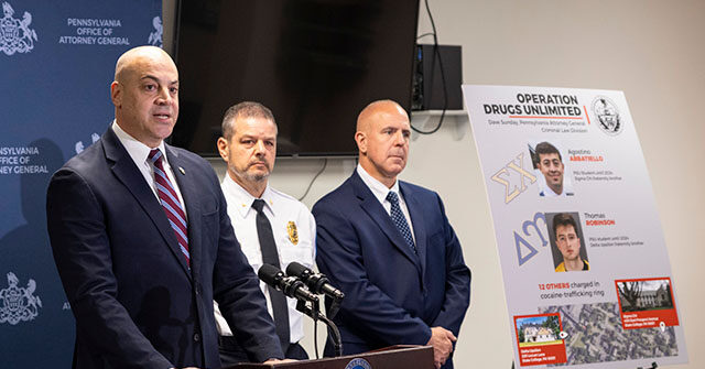 VIDEO — 14 Charged in Penn State Fraternity Cocaine Trafficking-Ring Bust: 'Serious Criminal Conduct'