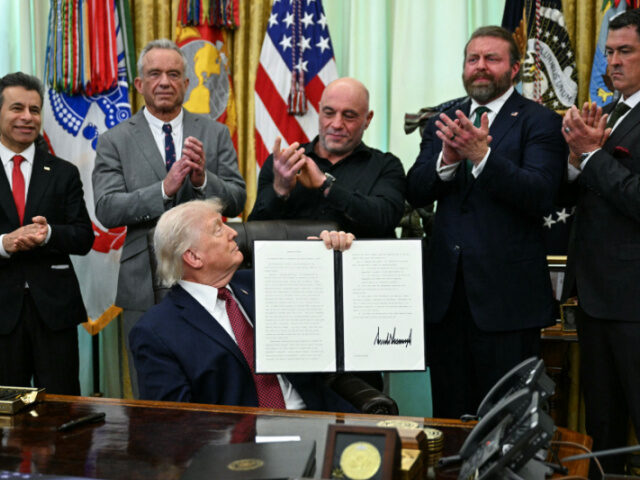(L/R) FDA Commissioner Marty Makary, Health and Human Services Secretary Robert F. Kennedy