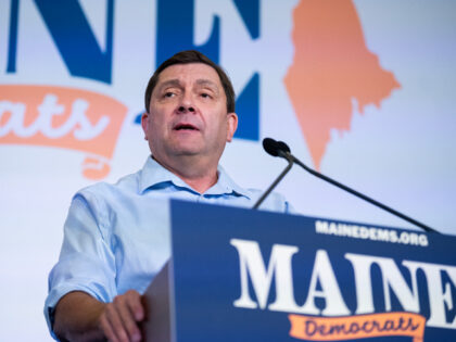 UNITED STATES - JULY 25: Former Maine Senate President Troy Jackson speaks during the Main