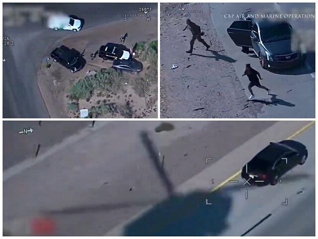 Alleged Human Smugglers Lead Cops, CBP, ICE on 100 MPH Violent Chase near Texas Border (CB