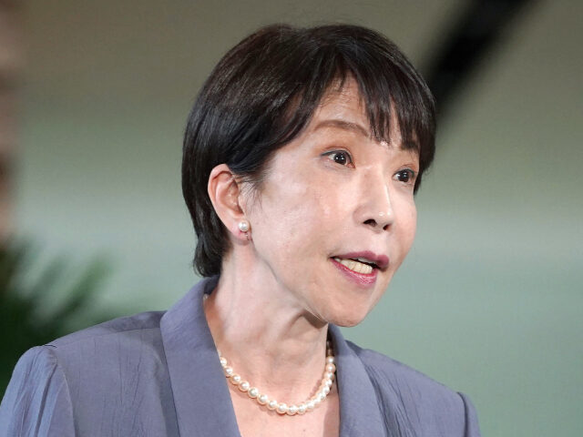 Sanae Takaichi Japanese Prime Minister Sanae Takaichi speaks to reporters at the Prime Minister's Of