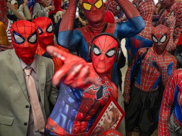 Spider-Man fans celebrate movie