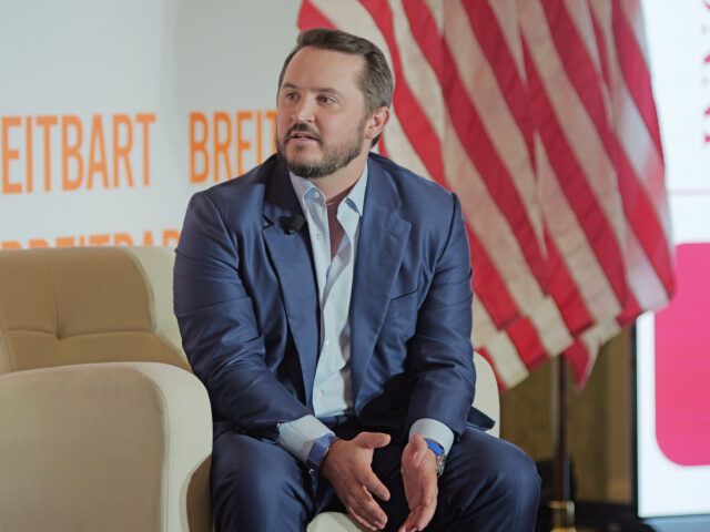 Taylor Budowich, founder, Innovation Council Action.  (Matthew Perdie/Breitbart News)