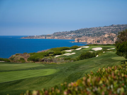 FILE - A general view of Trump National Golf Club Los Angeles in Rancho Palos Verdes, Cali