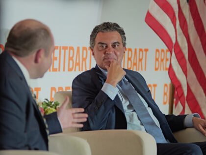Under Secretary-of-War-Emil-Michael-82626-Breitbart-News Under Secretary of War Emil Michael during a Breitbart News policy event