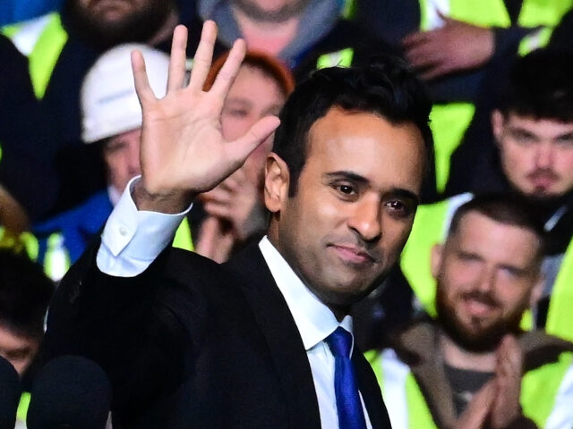 Trump-endorsed Republican gubernatorial candidate Vivek Ramaswamy speaks on the U.S. econo