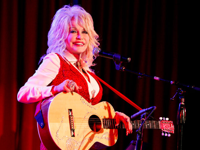 NASHVILLE, TN - APRIL 18: Dolly Parton attends Stella Parton's Red Tent Women's