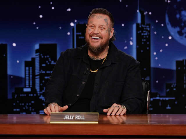 Jelly Roll Unleashes Penis Jokes, Fat Jokes on Trump in ‘Jimmy Kimmel Live!’ Hosting Re