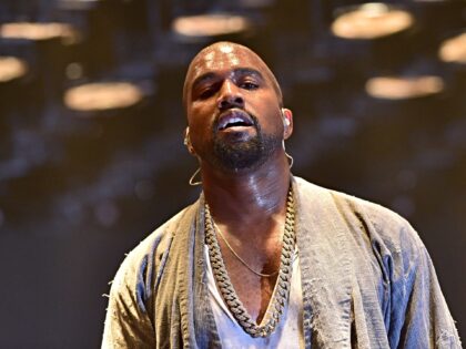ATLANTA, GA - JUNE 20: Kanye West performs at the Hot 107.9 Birthday Bash Block Show at Ph