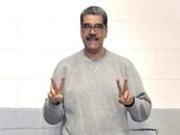Two photos of Venezuela's deposed socialist dictator Nicolás Maduro flashing "peace" signs were published on Sunday in what is reportedly described as the first known glimpse of Maduro inside a New York prison since his arrest in January.