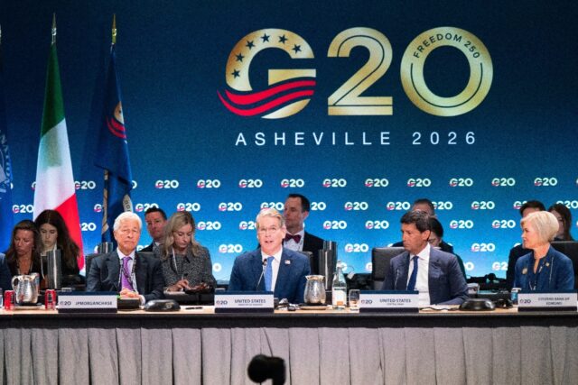Finance ministers and central bank governors from the Group of 20 major economies are meet
