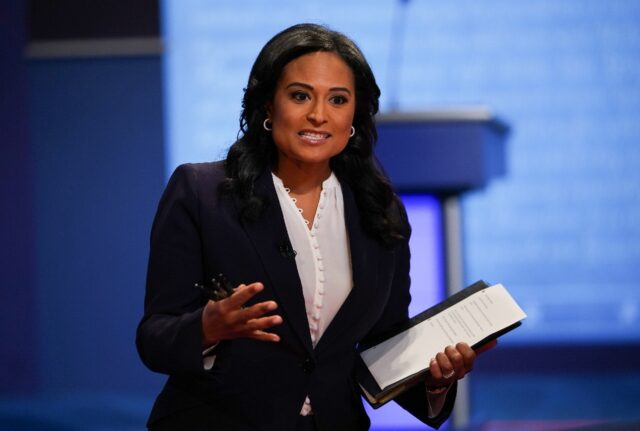Relations between US President Donald Trump and NBC's Kristen Welker have been under