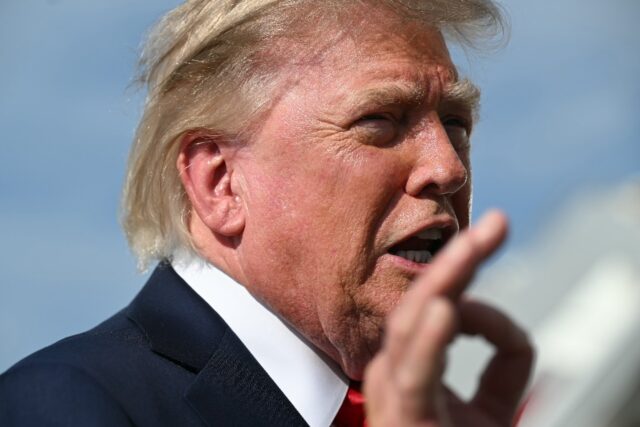 The surprise announcement came after Trump said that the United States 'should be abl
