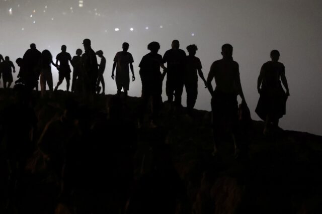 Tens of thousands of people swam to the Spanish enclave from neighbouring Morocco