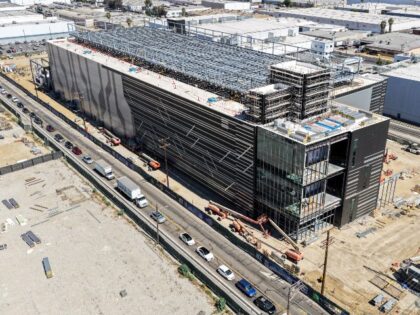 AI data center under construction