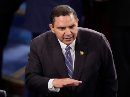 Rep. Henry Cuellar, D-Texas, is pictured as the House of Representatives meets to elect a