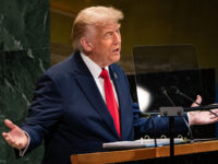 Title: UN General Assembly Image ID: 25266776113703 Article: President Donald Trump addresses the 80th session of the United Nations General Assembly, Tuesday, Sept. 23, 2025, at U.N. headquarters. (AP Photo/Angelina Katsanis)