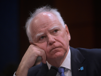 Gov. Tim Walz, D-Minn., listens during a House Committee on Oversight and Government Refor
