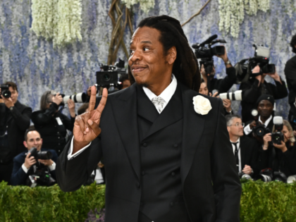 Jay-Z arrives at The Metropolitan Museum of Art's Costume Institute benefit gala cele