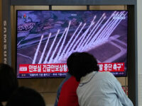 Title: Koreas Tensions Image ID: 26254862805257 Article: A TV screen shows a file photo of a North Korean missile launch during a news program at Seoul Railway Station in Seoul, South Korea, Saturday, Sept. 12, 2026. (AP Photo/Ahn Young-joon)