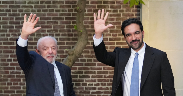 Reports: Brazil's Lula da Silva to Meet with Zohran Mamdani, Bernie Sanders in New York