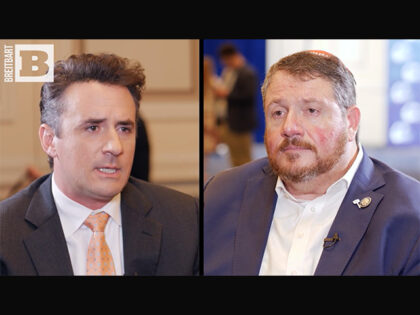 Breitbart News Editor-in-Chief Alex Marlow interviews Rep. Randy Fine (R-FL) at the 2026 R