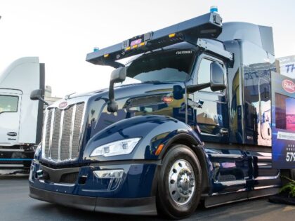 Aurora self-driving semi truck