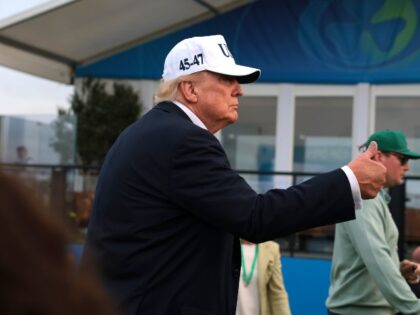 Donald Trump at US Open