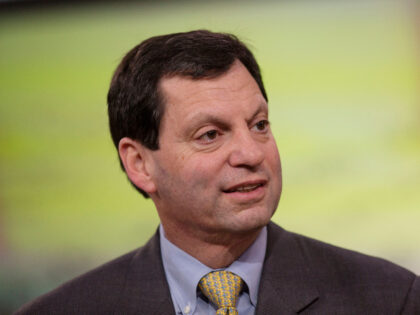 Frank Bisignano, chief executive officer of First Data Corp., speaks during a Bloomberg Te