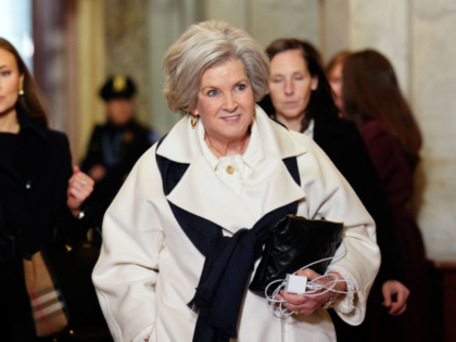 WASHINGTON, DC - JANUARY 20: Susie Wiles arrives prior to the inauguration of President-el