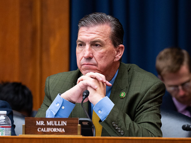GettyImages-2271050589 UNITED STATES - APRIL 16: Rep. Kevin Mullin, D-Calif., listens during the House Energy and