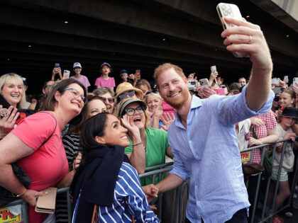 SYDNEY, AUSTRALIA - APRIL 17: Prince Harry, Duke of Sussex and Meghan, Duchess of Sussex