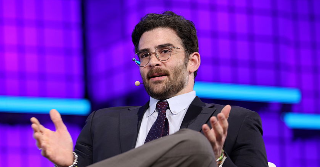British Columbia , Canada - 13 May 2026; Hasan Piker, Streamer & Creator, Night, during day two of Web Summit Vancouver 2026 at Vancouver Convention Centre in Vancouver, Canada. (Photo By Florencia Tan Jun/Web Summit via Sportsfile via Getty Images)